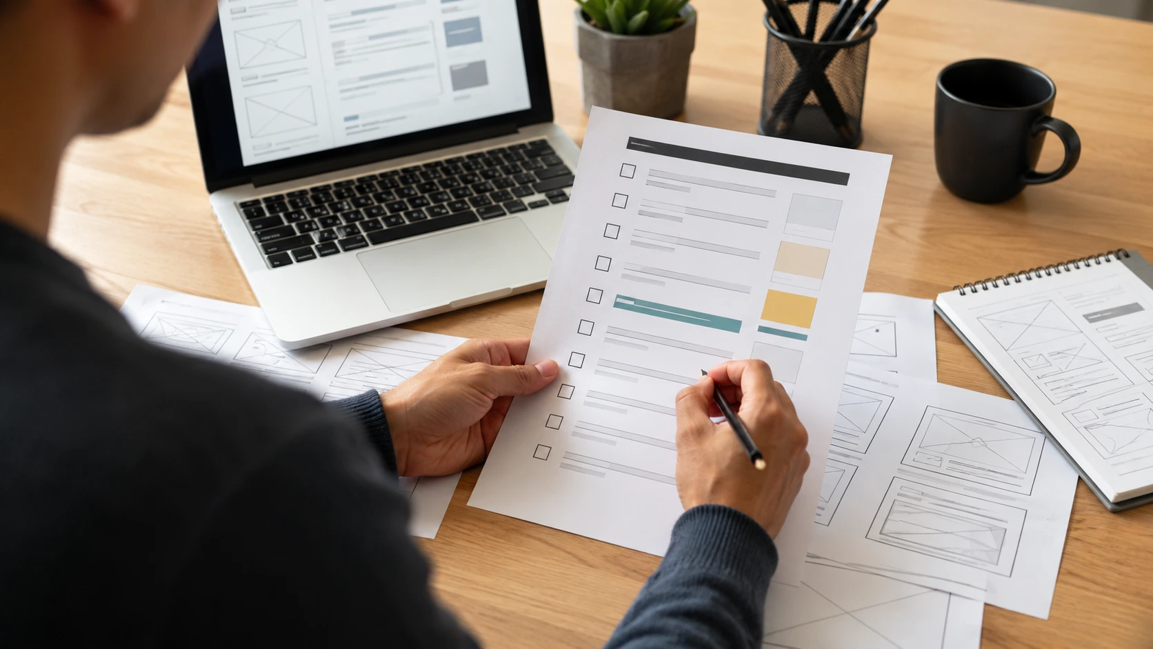 Checklist para pedir un presupuesto web claro y comparable