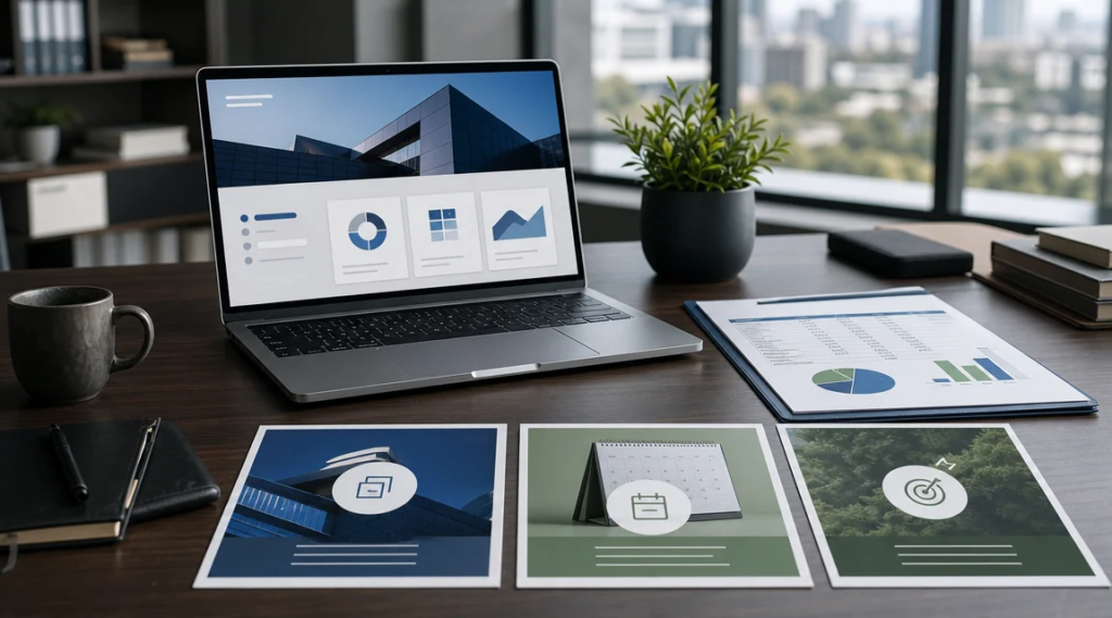 Cotizacion de diseño web profesional con alcance, presupuesto y objetivos comerciales.