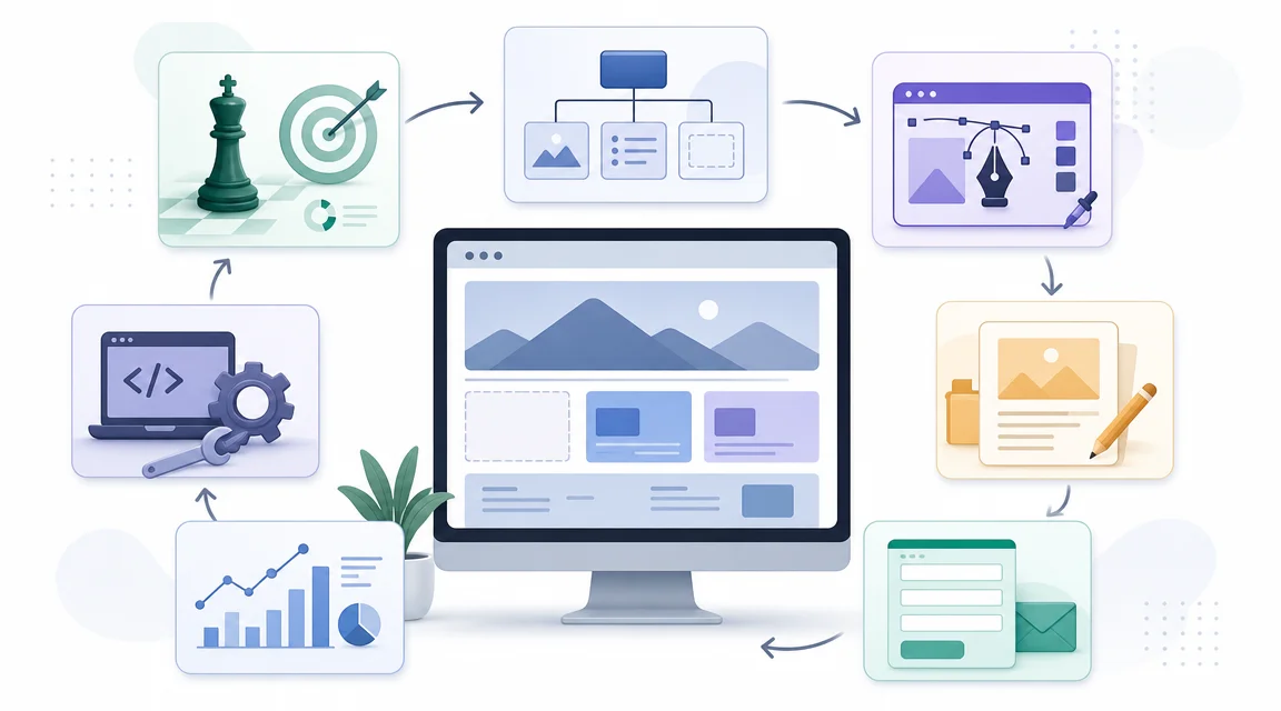 Proceso de desarrollo en WordPress para convertir la plataforma en una web profesional