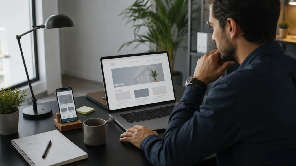 Diseno de paginas web economicas para negocios que necesitan una presencia online profesional y clara.